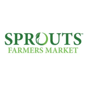 Sprouts Farmers Market sprouts farmers market logo featuring a green and orange design with a stylized sprout icon.