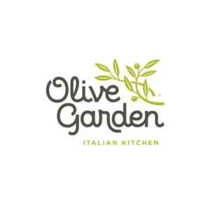 olive garden italian kitchen logo featuring a green and white design with a stylized olive branch.