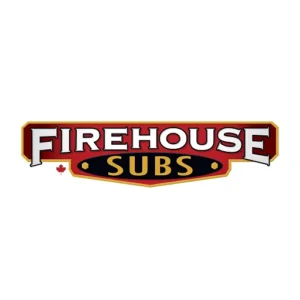 Firehouse Subs firehouse subs logo featuring a fireman’s helmet and bold text in red and yellow colors